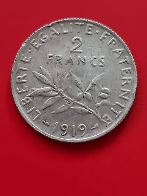 1919 France 2 Francs  • $11.69