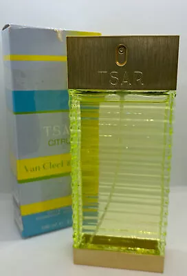 TSAR CITRUS By Van Cleef & Arpels For Men EDT 100 Ml/3.4. NIB • $275