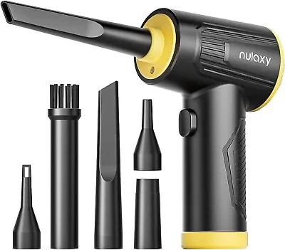 £19.99 • Buy Nulaxy Compressed Air Duster, 100000RPM Keyboard Cleaner, No More Canned Air
