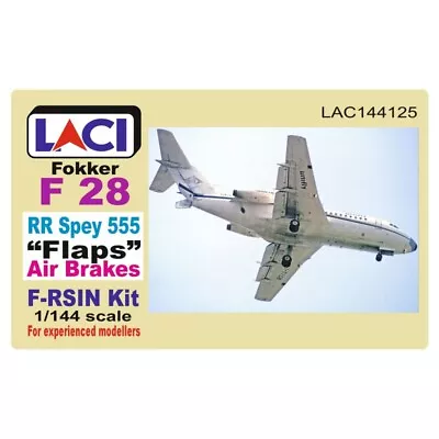 Laci 1/144 RR Spey 555 Engines Landing Flaps Air Brakes For Fokker F-28 • $20.90