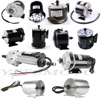 250W 350W 500W 800W 3000W 24V-72V DC Motor For Scooter E-bike Mobility Tricycles • $6.14