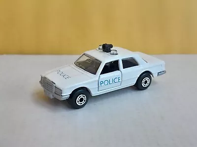 Matchbox Mercedes 450SEL POLICE N56 Bulgarian Base 1979 • $29.99