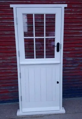 Timber Hardwood Cottage Style Stable Door Made To Measure! Bespoke!  • £1760