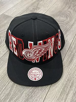 Detroit Red Wings Mitchell & Ness SnapBack Adjustable Hat • $26.99