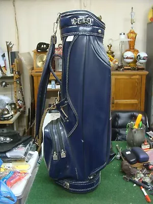 Vintage Ron Miller Pro Model Golf Bag Blue With Alligator Print Great Condition • $59.99