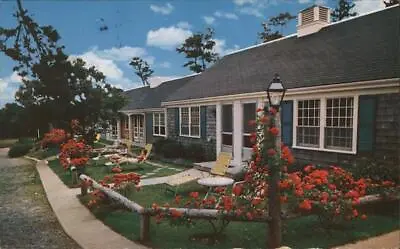 1963 South HarwichMA Stone Horse Motel Barnstable County Massachusetts Postcard • $9.99