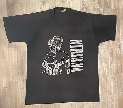 Vintage Nirvana Sub Pop “stripper” Shirt Very Rare 80s/90s Vestibule Era • $2000