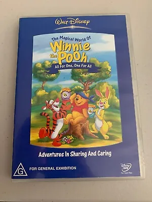The Magical World Of Winnie The Pooh - All For One One For All (DVD 2003) • £11.27