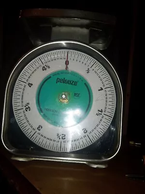 Vintage Pelouze Mechanical Portion Control Scale  Stainless Steel  • $12.99