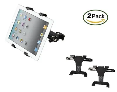 $19.88 • Buy 2-Pack Car Headrest Back Seat Mount For IPad Air IPad Mini Samsung Galaxy Tablet