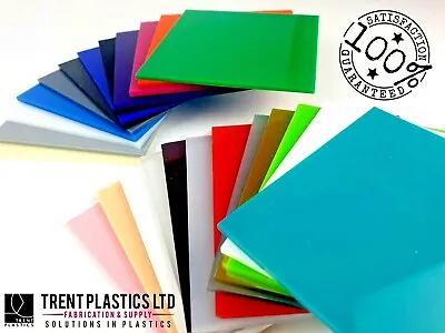 £2.95 • Buy 3mm Colour Perspex Acrylic Sheet Plastic Panel 55 DIFFERENT COLOURS A5 A4 A3