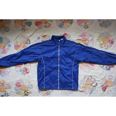 Vintage 1990s Small FILA Blue Windbreaker Sportswear Jacket / • $30