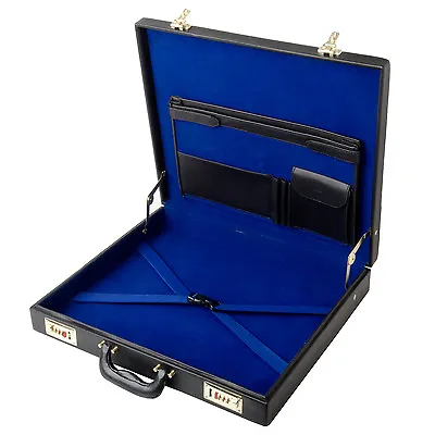 Brand New Classic Genuine Real Leather Masonic Provincial Regalia Case • $344.44