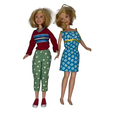 Mary Kate And Ashley Olsen Doll Set • $25