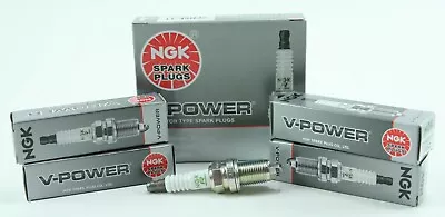 Set Of 4 NGK 2262 Spark Plugs V-power ZFR5F11 • $14.49