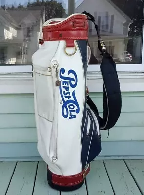 Vintage Ron Miller Pepsi Cola 6 Way Divider Red White Blue Pro Model Golf Bag • $107.09