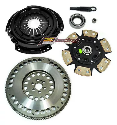 FX XTREME HDG6 RACE CLUTCH KIT& CHROMOLY FLYWHEEL Fits 1989-1998 NISSAN 240SX • $239