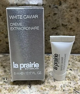 La Prairie White Caviar Crème Extraordinare Deluxe Sample 5ml NIB • $65