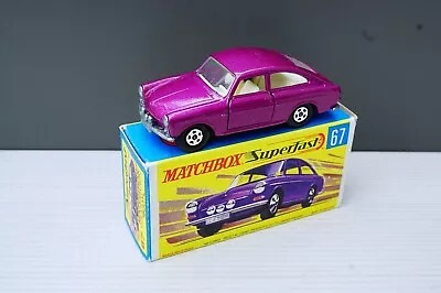 Matchbox Lesney No67 Volkswagen 1600TL Purple VNM Plus Original Box • $1.22