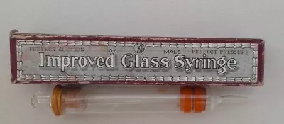 Vintage Medical Equipment - IXL Glass Syringe • $25