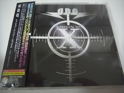 U.D.O.-Mission No. X JAPAN 1st.Press W/OBI Bonus Track Accept Scorpions Sinner • $49.99