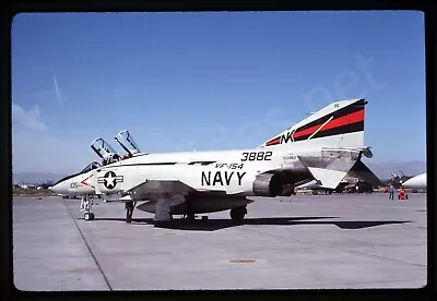 US Navy McDonnell Douglas F-4S 153882 Jun 80 Kodachrome Slide/Dia • $4