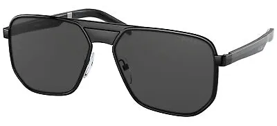 $375.10 • Buy Prada PR 60WS Black/Dark Grey  58/16/145 Men Sunglasses