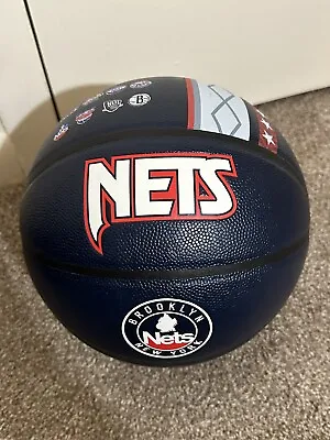 Brooklyn Nets Unsigned Wilson City Edition Collector's Basketball • $12