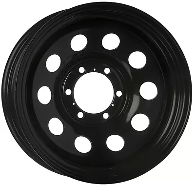 Extreme 4x4 Steel Wheel Round 15x8  6/139.7 23N Black 110.1cb Fits Nissan Patrol • $93.90