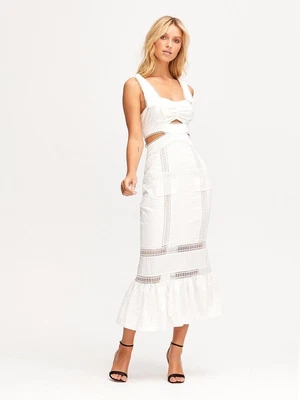 $170 • Buy Bnwt Alice Mccall Porcelain Foreign Affair Midi Dress -size 12 Au/8 Us (rrp $475