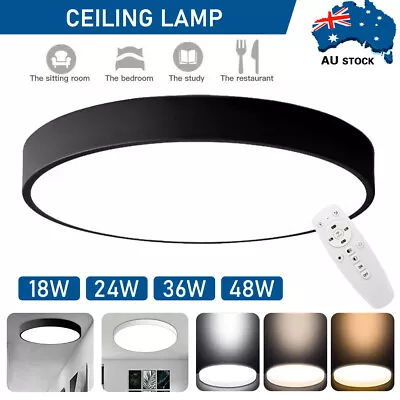 LED Ceiling Light Square/Round 12W~48W Rectangle/Oyster Lamp Modern Cool/Warm • $17.72