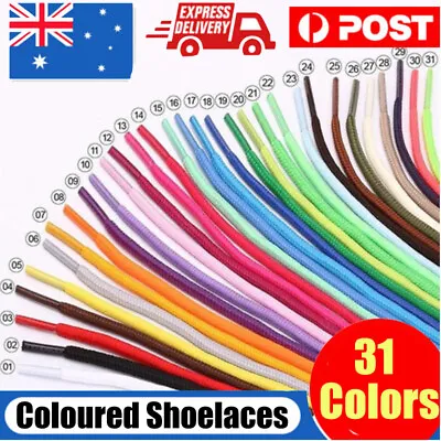 50-200cm Long Round Shoelaces Hiking Boot Shoe Laces Shoetrings Ropes Shoes Lace • $1.93