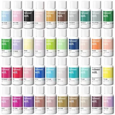 Colour Mill Oil Based Food Colouring 20ml For Buttercream & Chocolate • £6.75