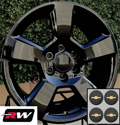 $1479 • Buy 20  Inch 20 X9  Wheels For Chevy Silverado Gloss Black Tahoe LT Midnight Edition