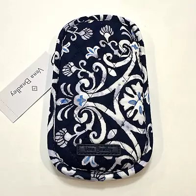 NWT Vera Bradley Double Eye Case Steel Blue Medallion NEW Sunglasses Glasses • $16.99