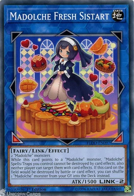 £0.99 • Buy FLOD-EN097 Madolche Fresh Sistart Common 1st Edition Mint YuGiOh Card