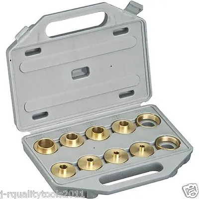 Brass Router Template Bushing Guide Kit Set For Porter Cable Base Inlay Hinge • $44.95