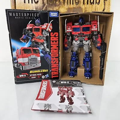 Optimus Prime MPM-12 Transformers Masterpiece Movie Bumblebee Takara Hasbro OPEN • $209.95