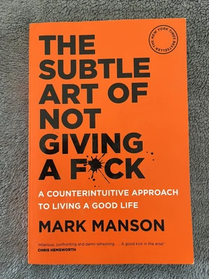 $10 • Buy The Subtle Art Of Not Giving A F*ck Paperback Book By Mark Manson