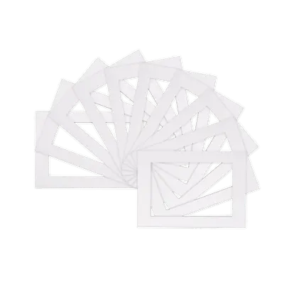 £4.50 • Buy Pack Of 10 Photo , Picture Mount , Frame Mounts - Various Size A3 A4 - White