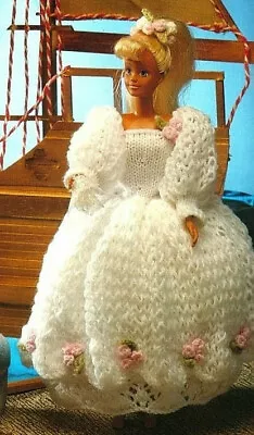 £2.89 • Buy Knitting Pattern Copy 0362.   Dolls Clothes Outfit For Barbie, Sindy Etc