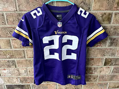 Youth Small (8) Nike Minnesota Vikings NFL Jersey Harrison Smith 22 Purple • $25