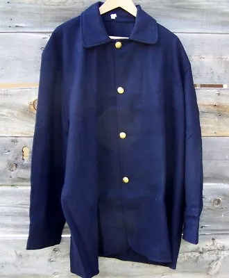 Union Federal Navy Blue Infantry Sack Coat Civil War 50 • $73.99