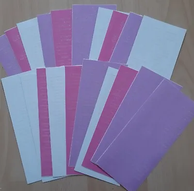 20 Dawn Bibby PEEL OFFS Pink Lilac White FAMILY OCCASIONS • £7.20