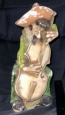 Universal Statuary 1972 Mexican Mariachi Band Member Signed Statue • $36