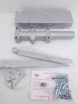 Yale 4420 689 Door Closer Hydraulic Cast Aluminum Non-handed Adjustable Silver • $70