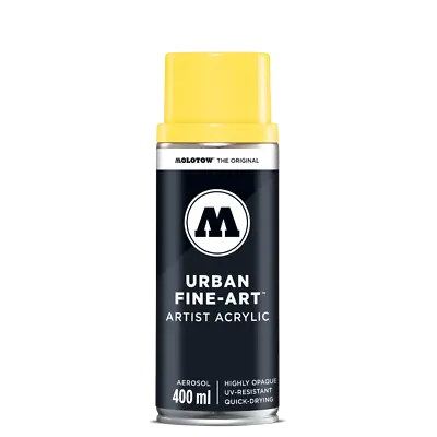 Molotow UFA Artist Acrylic Spray Paint - Semi-Gloss Acrylic Based - 400ml Can • £11.99
