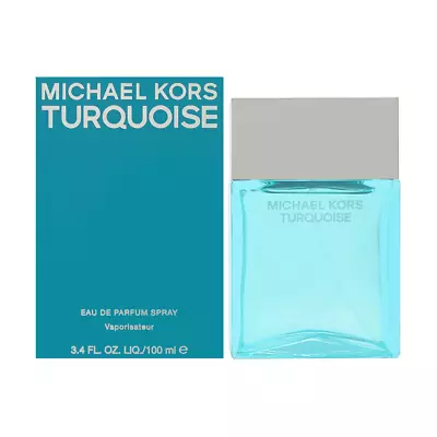 WOMEN MICHAEL KORS TURQUOISE 3.4 Oz / 100 Ml Eau De Parfum Spray NEW In Box • $115