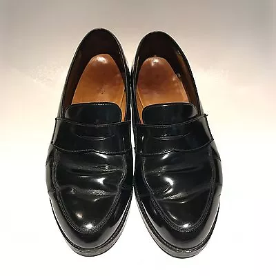 Hugo Boss For Baldessarini Penny Loafers 8EE 235 Last Made By Crockett & Jones • $350