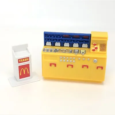 $22.41 • Buy McDonalds Restaurant Carry Play Set 2003 Replacement Grill Station & Trash Can